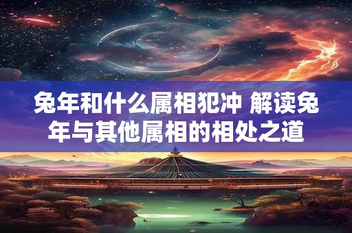 兔年和什么属相犯冲 解读兔年与其他属相的相处之道