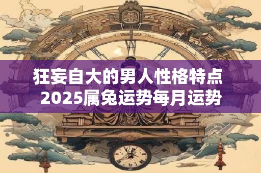 狂妄自大的男人性格特点 2025属兔运势每月运势